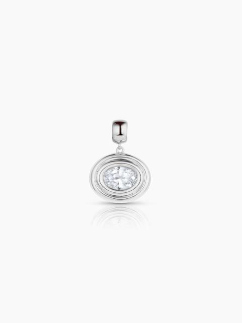 THATCH Starlet Oval Cubic Zirconia Bail