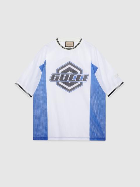 GUCCI T-shirt with Gucci emblems