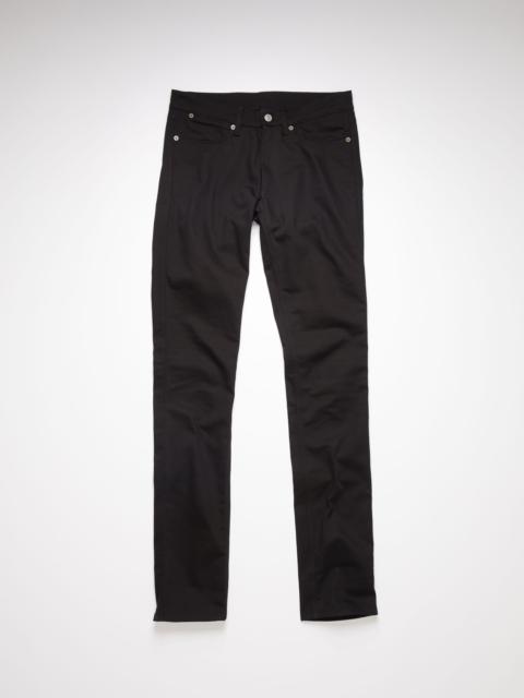 Acne Studios Slim fit jeans - Max - Black / Black