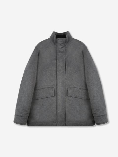 SLOWEAR Wool and cashmere car coat