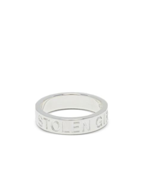 STOLEN GIRLFRIENDS CLUB clean logo ring