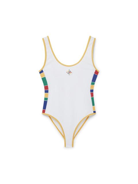 CASABLANCA 3D Monogram One Piece Swimsuit