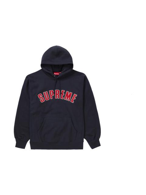 Supreme Supreme Pearl Logo Hooded Sweatshirt Navy