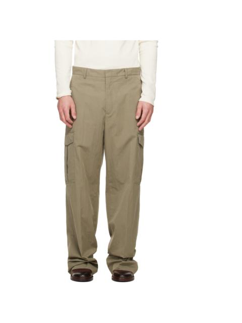 SECOND/LAYER Khaki Ripstop Cargo Pants