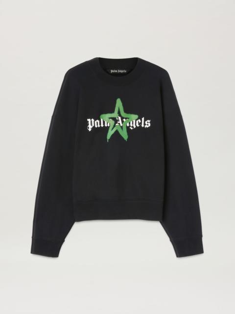 Star Sprayed Crewneck