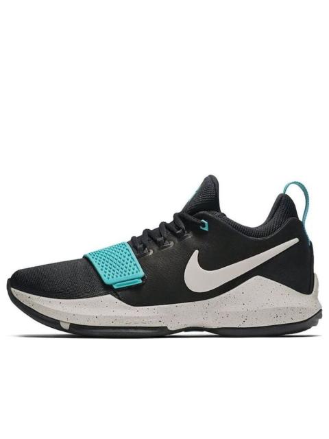 Nike Nike PG 1 Black Aqua Splash Ink Green Version 'Black Light Bone Light Aqua' 878628-002