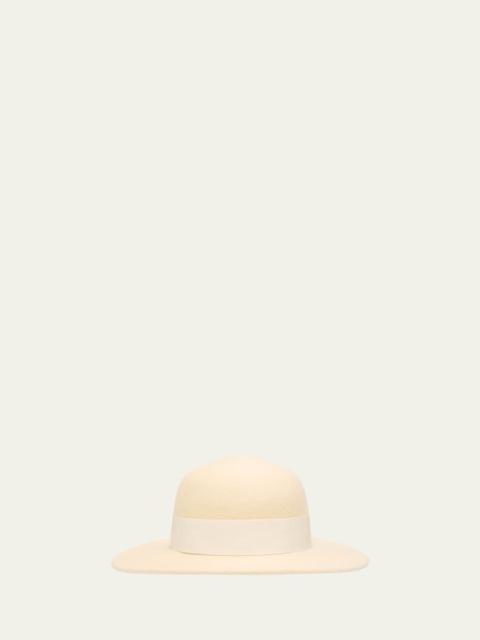 Loro Piana Blanca Cashmere Hat