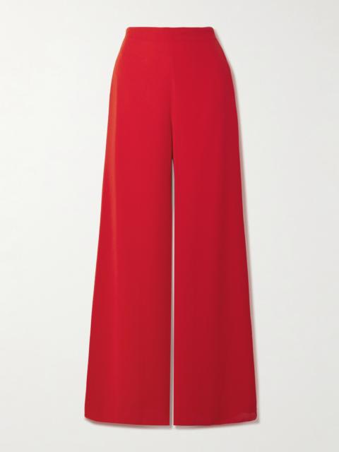 ANDRES OTALORA Kali Chiffon Wide-leg Pants