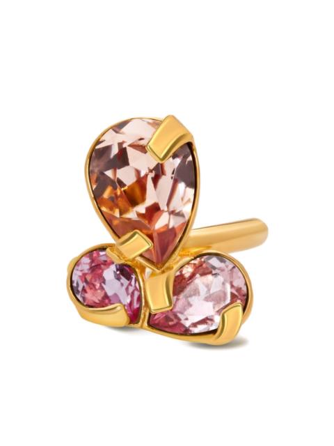 Oscar de la Renta teardrop ring