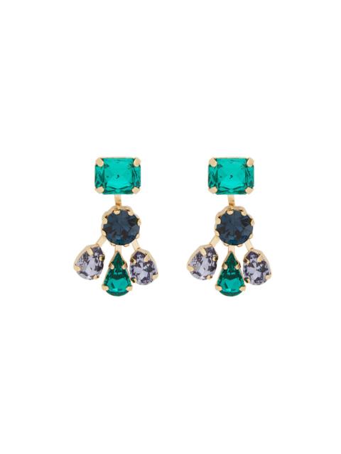 Rosantica Rosantica Crystal-embellished Drop Earrings