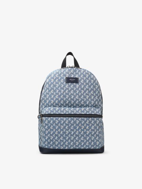 JIMMY CHOO Wilmer
Denim JC Monogram Backpack