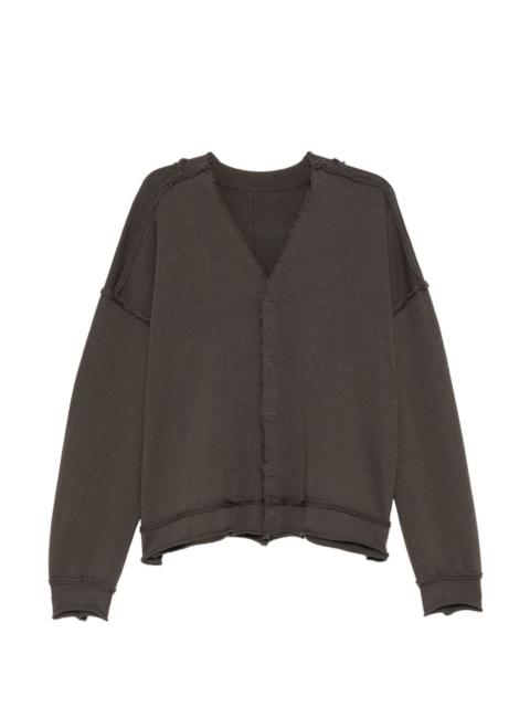 The Viridi-anne raw-cut cardigan