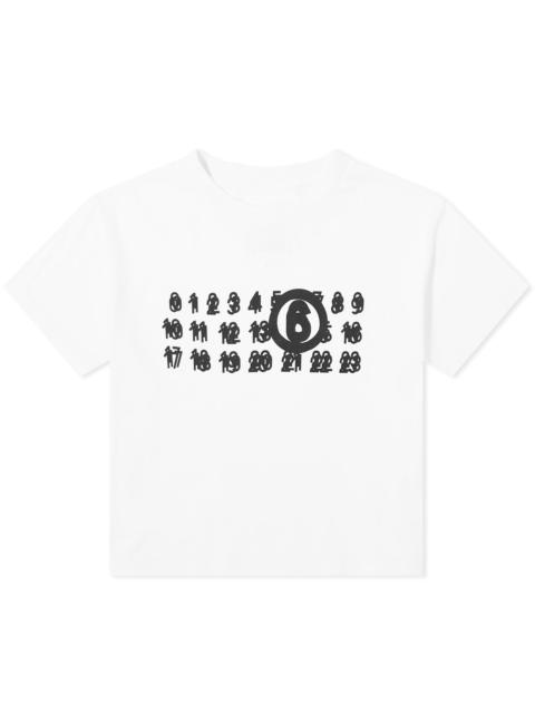 MM6 Maison Margiela Shrunken Logo T-Shirt