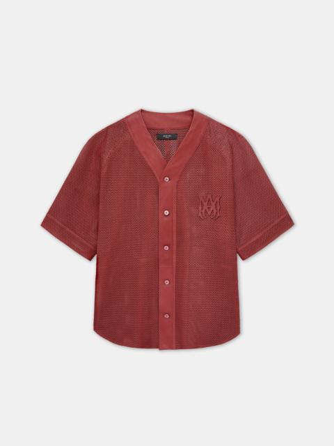 MA PERFORATED BASEBALL SHIRT