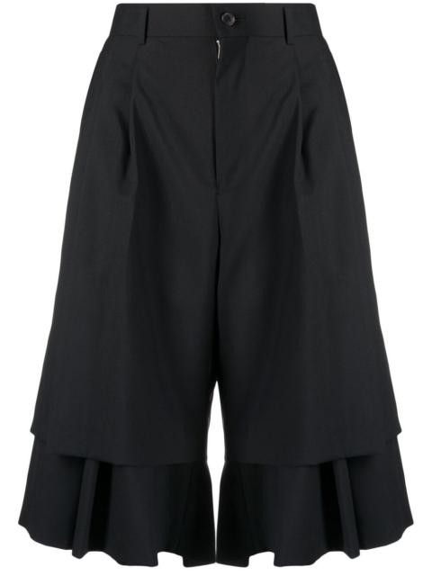 Noir Kei Ninomiya ruffle hem culottes