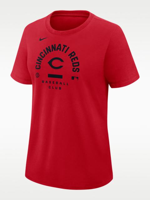 Nike Cincinnati Reds Authentic Collection Early Work Women's Nike Dri-FIT MLB T-Shirt