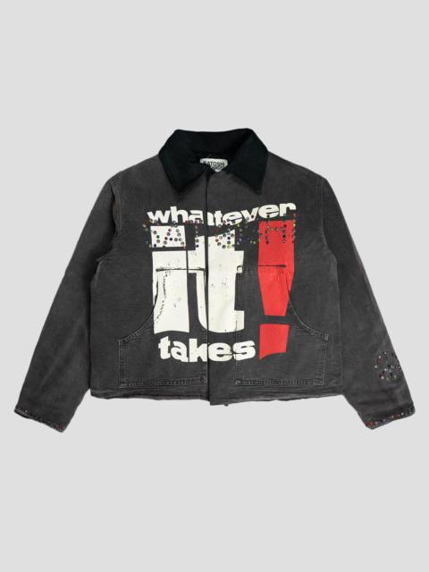 SATOSHI NAKAMOTO WHATEVER IT TAKES WORK JACKET
