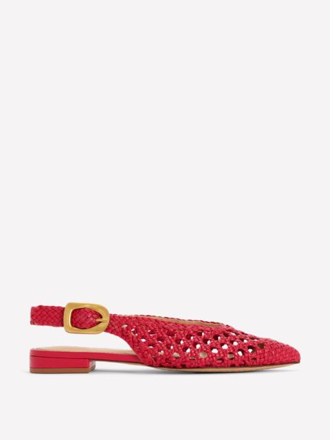 BODEN High Cut Flat Point-Red Weave
