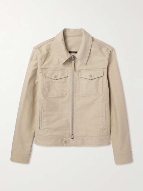 TOM FORD Slim-Fit Cotton-Twill Jacket