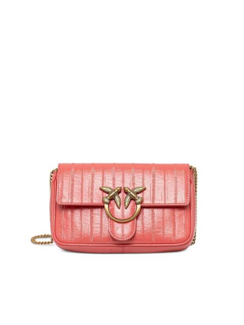 PINKO mini chain-strap cross-body bag