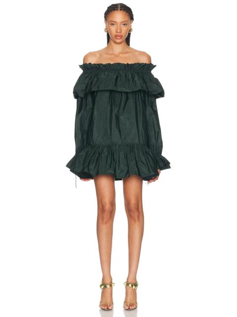 SAINT LAURENT Ruffled Dress