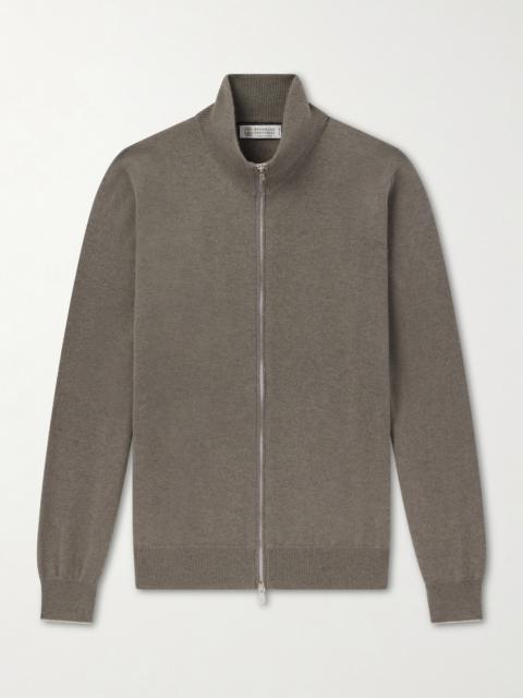 Brunello Cucinelli Cashmere Zip-Up Sweater