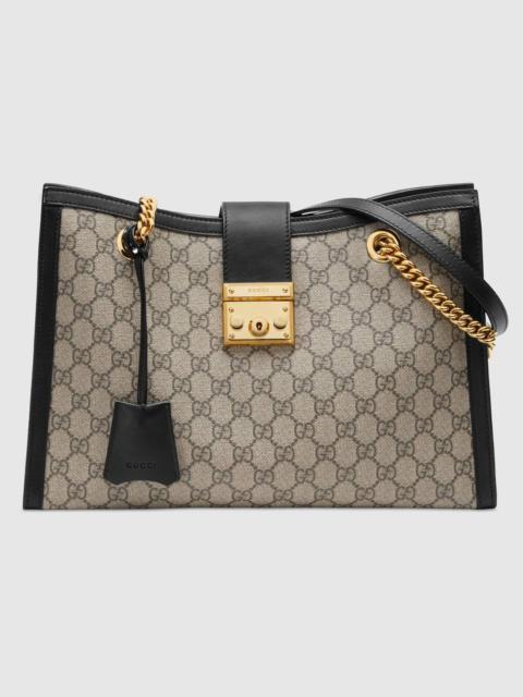 GUCCI Padlock medium GG shoulder bag