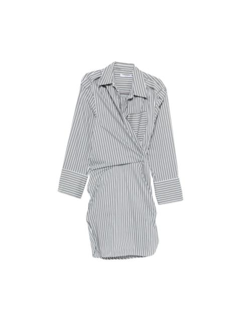 IRO Lazul striped cotton dress