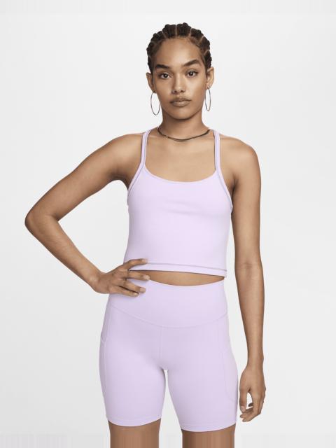 Nike One Fitted Women's Dri-FIT Cropped Tank Top