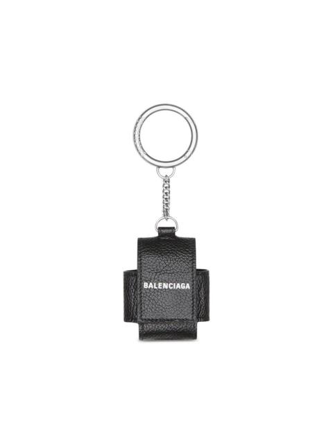 BALENCIAGA Cash Earpods Holder in Black/white