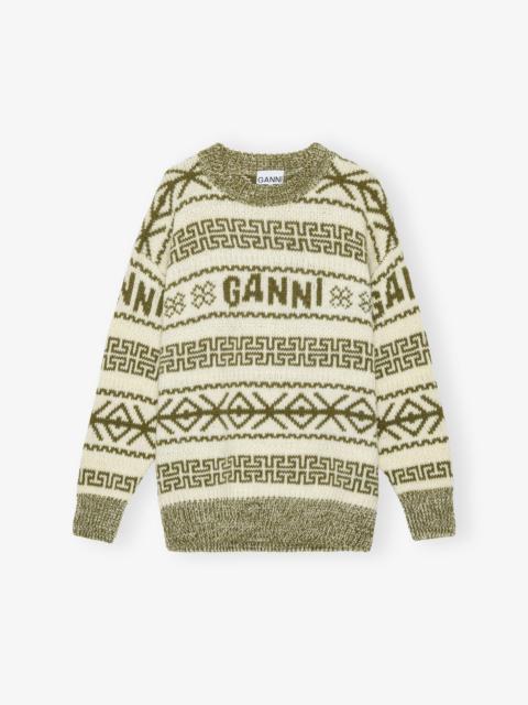 GANNI WOOL PULLOVER