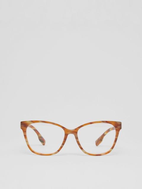Burberry Monogram Motif Square Optical Frames