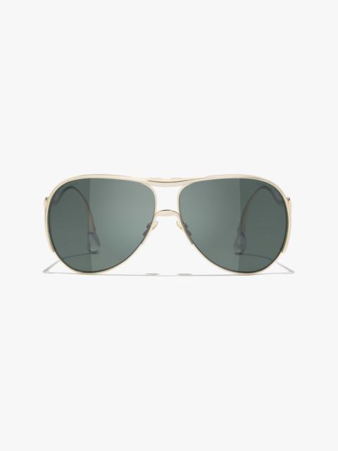 CHANEL Pilot Sunglasses