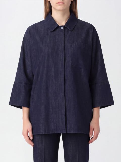 'S Max Mara 'S MAX MARA Shirt Woman color Blue
