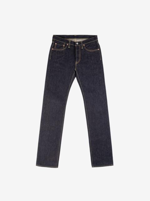IH-666S-142 14oz Selvedge Denim Slim Straight Cut Jeans - Indigo
