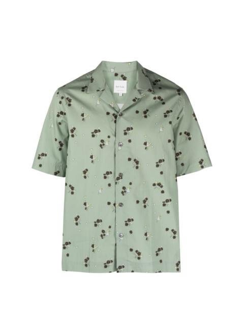 Paul Smith floral-print short-sleeve shirt
