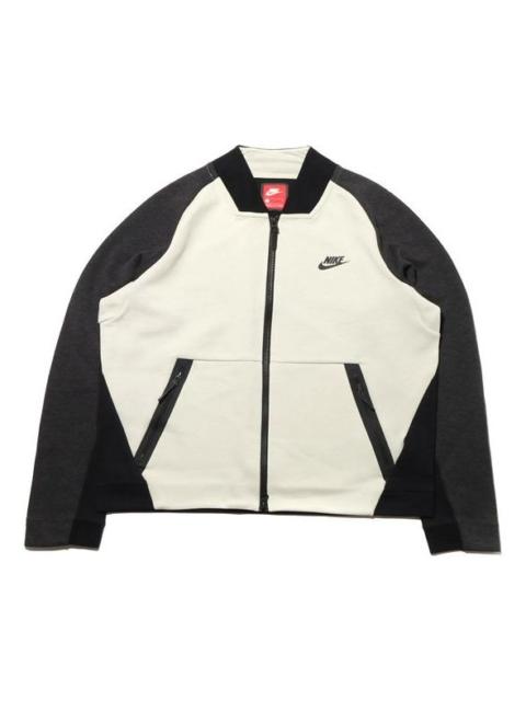 Nike Nike Sportswear Tech Fleece Varsity Jacket White/Black 886618-091
