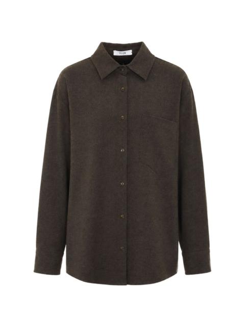ELEH chest-pocket long-sleeve shirt