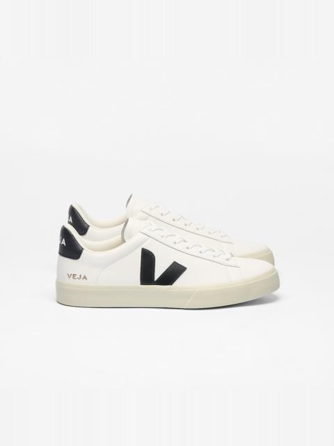 VEJA CAMPO LEATHER WHITE BLACK