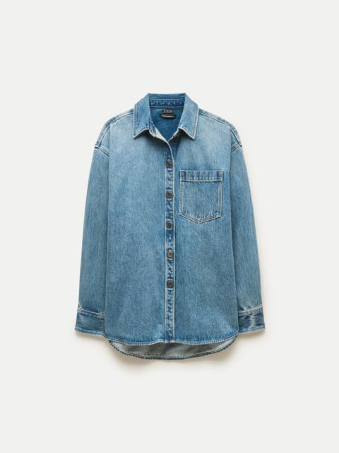 J.CREW Étienne oversized button-up shirt in denim