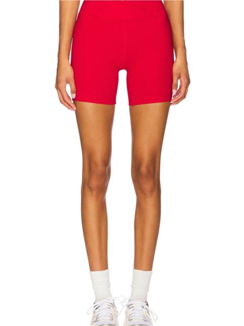 Year of Ours Ribbed V Waist Biker Short