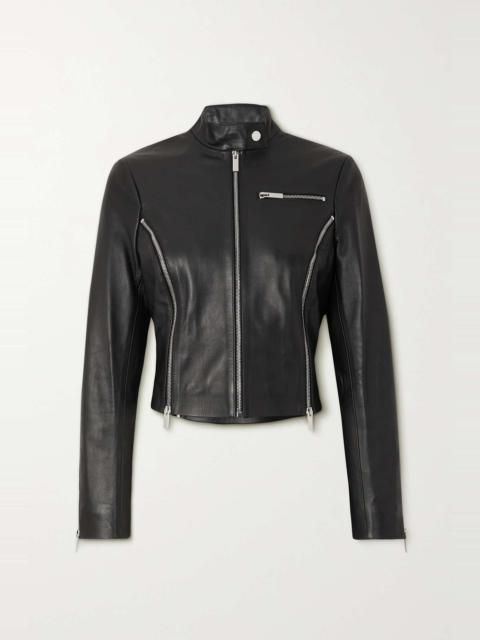 Christopher Kane Leather biker jacket