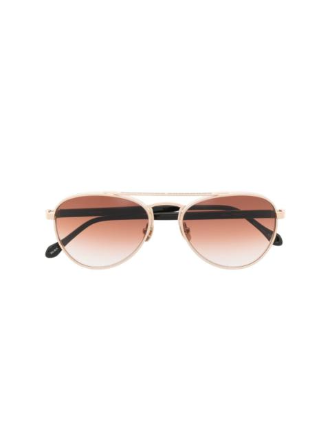 MATSUDA pilot-frame sunglasses