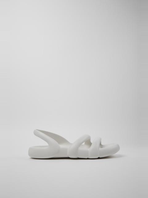 CAMPERLAB Kobarah Flat Wide White XL EXTRALIGHT® Sandals for Men.