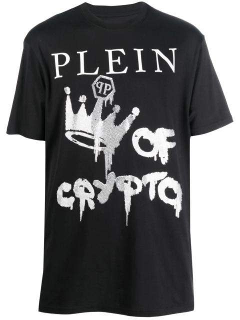 PHILIPP PLEIN logo-print short-sleeve T-shirt