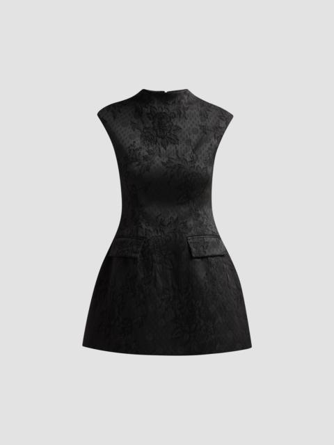 VERONICA BEARD Women's Haworth Jacquard Mini Dress - Black