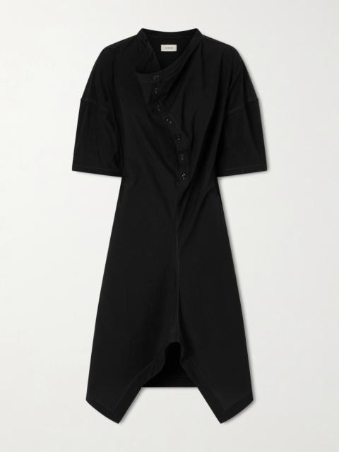 Lemaire Cotton-crepe Midi Dress