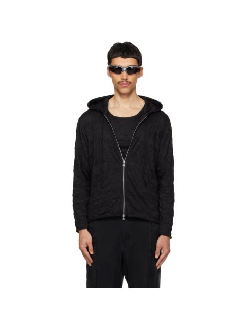 POST ARCHIVE FACTION (PAF) Black Zip Archive Hoodie