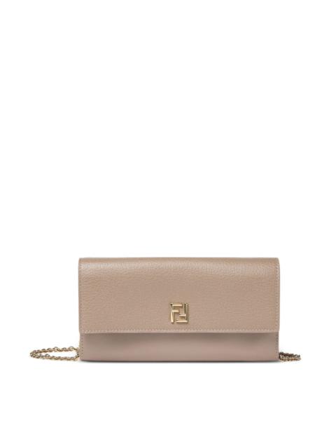 FENDI Leather continental wallet