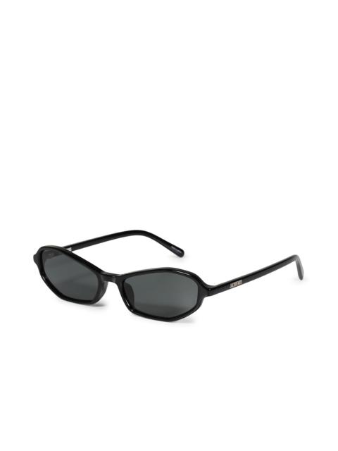 JACQUEMUS PINA / BLK/ LIGHT GLD/ GRY